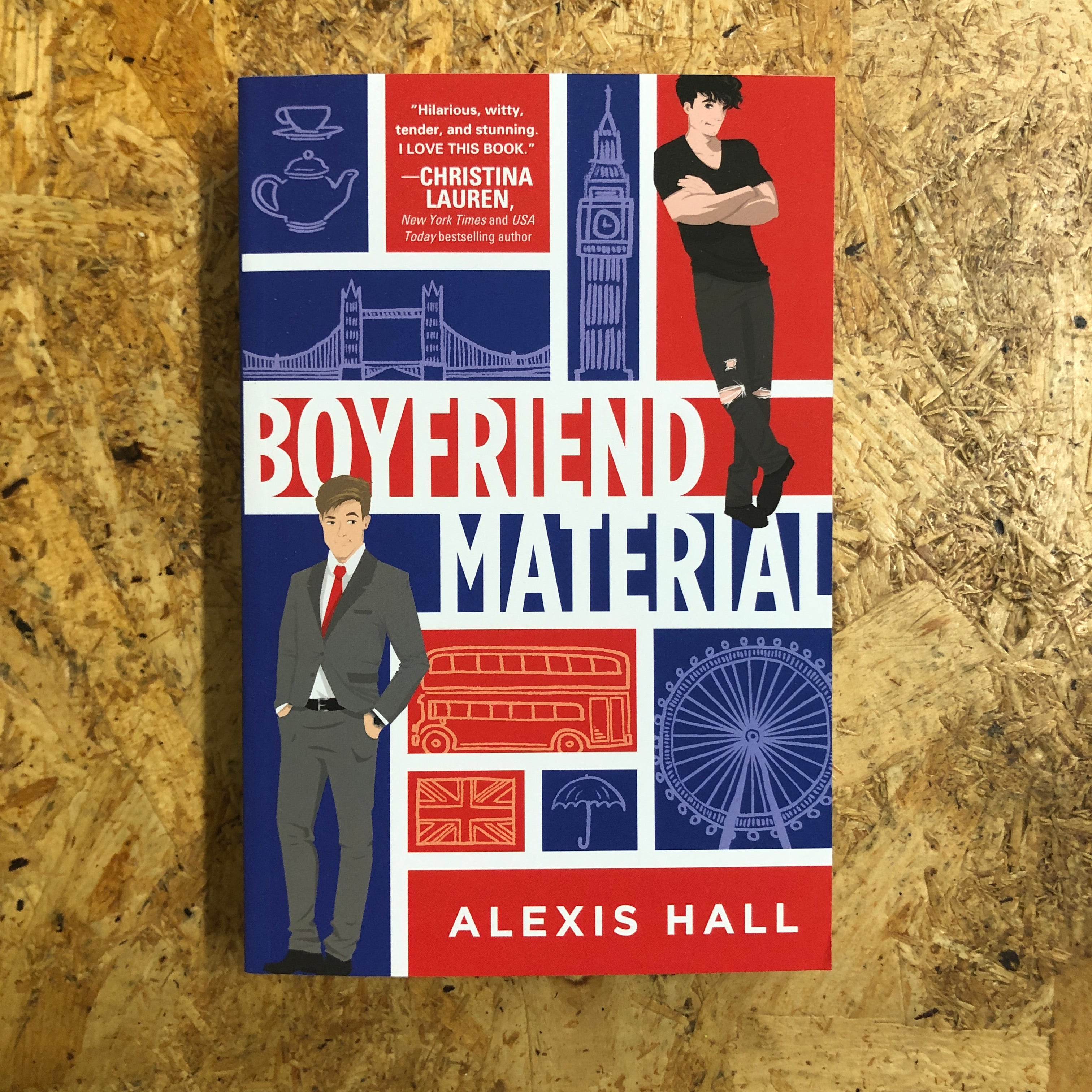 Boyfriend Material  Alexis Hall – Pigeon Books