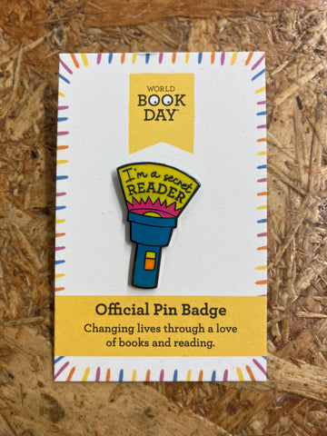 Pin Badge - Secret Reader