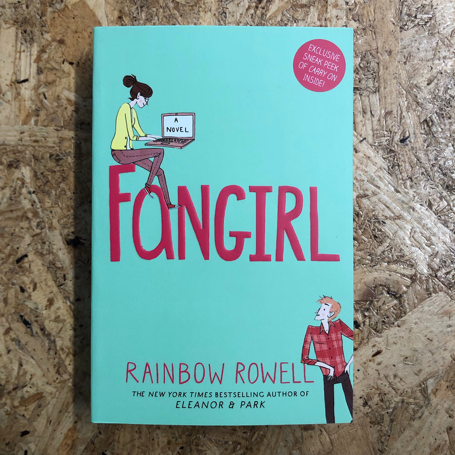 Fangirl by rainbow Rowell signed by the author